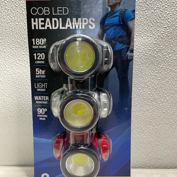 Other | Brand New 3 Pack Of Itek Cob Led Headlamps New In Packaging ...